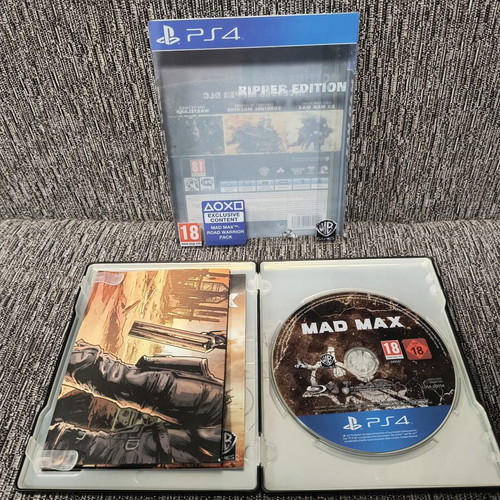 Mad Max Steelbook edition PS4 game