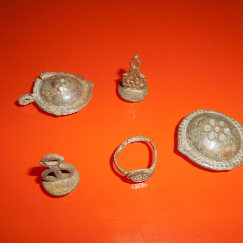 Ottoman items used, set of 5 pieces