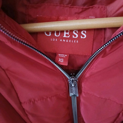 Guess jacket like new, red, size XS