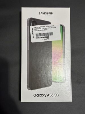 Samsung Galaxy A56 5G smartphone 8GB RAM 256GB Graphite