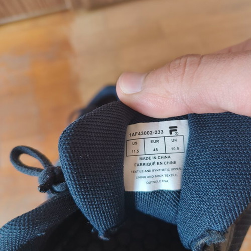 Fila trainers like new, blue, size 45