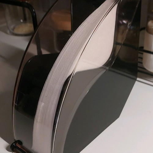Plastic coffee filter holder new with top or bottom opening