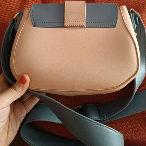 VQF Polo Line shoulder bag new, pink and blue shades