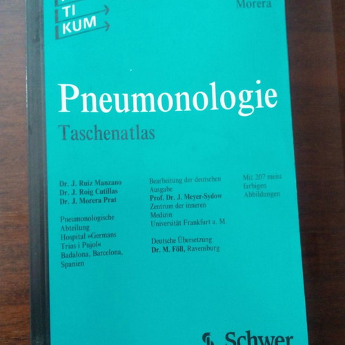 Pneumonologie medical book like new, in German