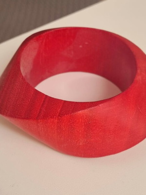 Wave wooden bracelet handmade like new
