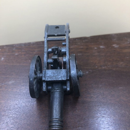 Metal miniature victory cannon used
