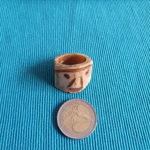 Talisman ring made of bone size 18 like new