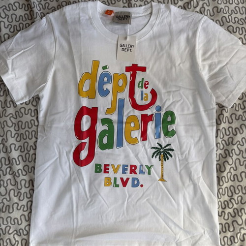 Gallery Dept Beverly Blvd T-shirt new, size M, white