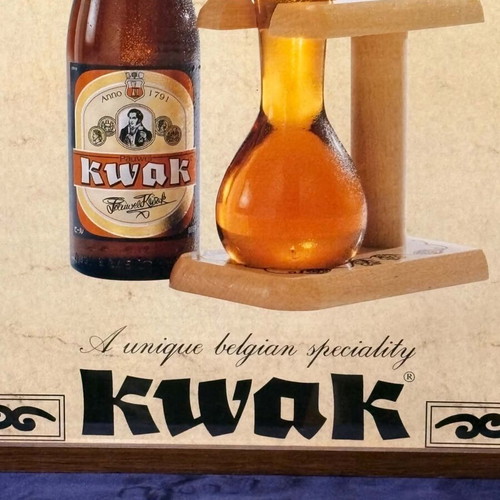Kwak collectible promotional frame