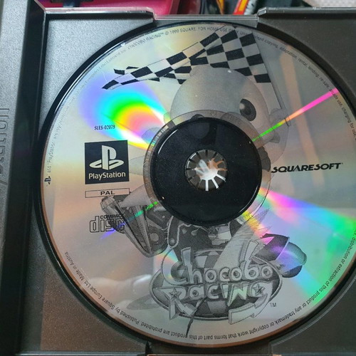 Chocobo Racing for PlayStation 1 used, complete