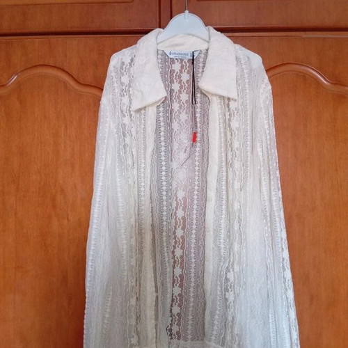 Stradivarius women's shirt white new, size L