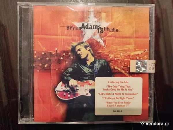  Bryan Adams – 18 Til I Die /cd