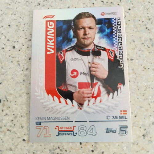 Topps UK Turbo Attax F1 2024 Kevin Magnussen card new