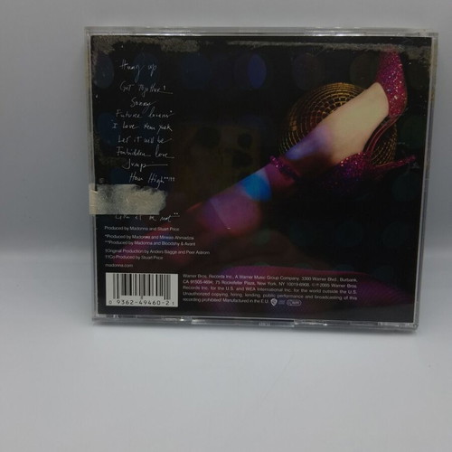 Madonna Confessions On A Dance Floor CD like new, pop