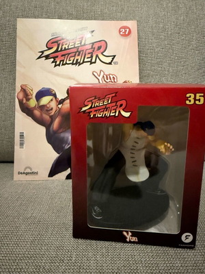 Street Fighter DeAgostini collectible figure new, scale 1:18