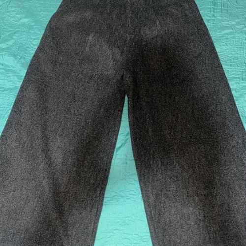 Dazy Grey Wool Blend Culottes with Pockets, S/M