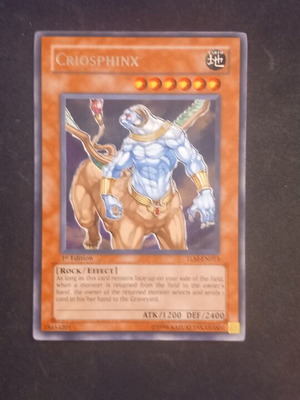 Criosphinx 1st Edition near mint condition