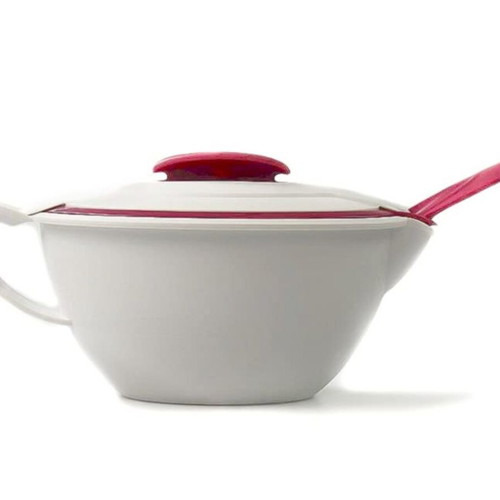 Tupperware Duo Thermos Sauce Container with Spoon, 400 ml