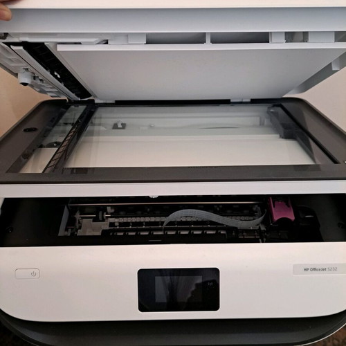 HP Officejet 5232 printer used, color multifunction inkjet
