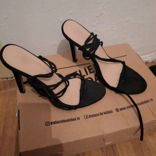 High Heeled Sandals like new, size 41