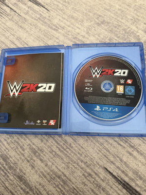 WWE 2K20 PS4 game like new