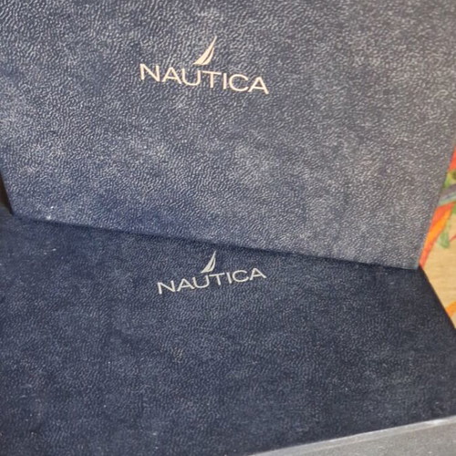 Nautica watch boxes used, set of two