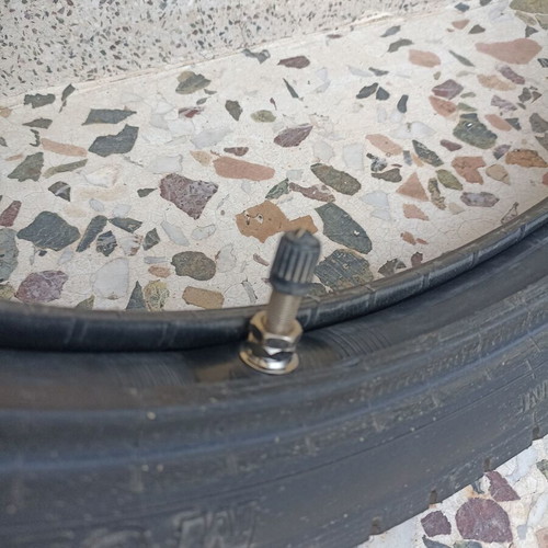 Michelin Gazelle motorcycle tires and tubes used