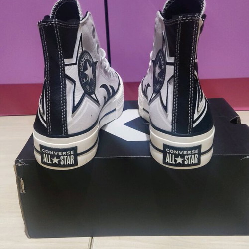 Converse Chuck Taylor All Star Cruise Hi new, size 37, black and white