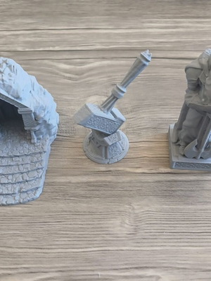 Dwarf Mines Entrance 3D Print καινούργιο