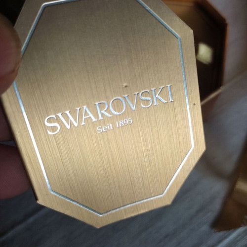 Swarovski Vienna Collection Gold Ring Box Limited Edition 130th Anniversary