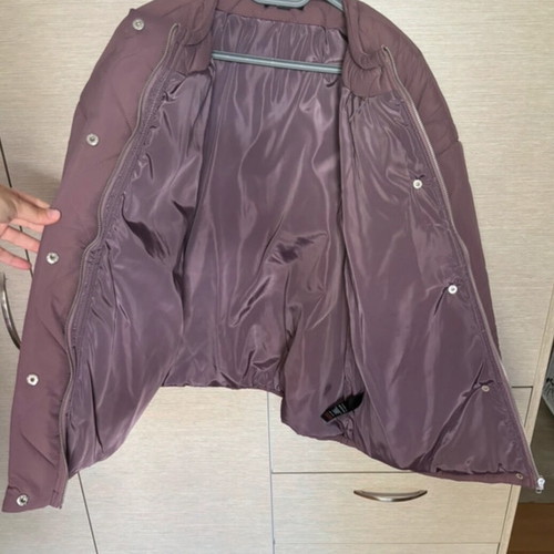 Lola May oversized jacket like new, dusky lilac pink