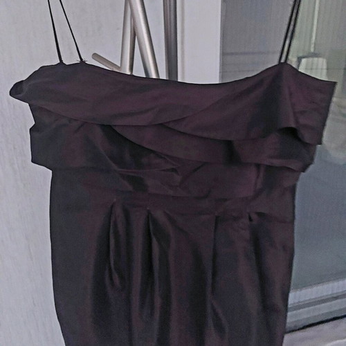 Zara strapless evening dress brown like -  6,00 - Vendora.cy