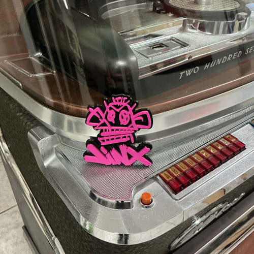 Arcane Jinx logo decorative item new, PLA