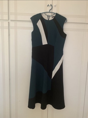 M&S Marks and Spencer office midi dress like new, multicolor