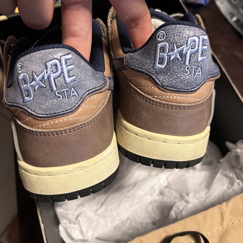 Bape sneakers size US 8 EU 41, unisex