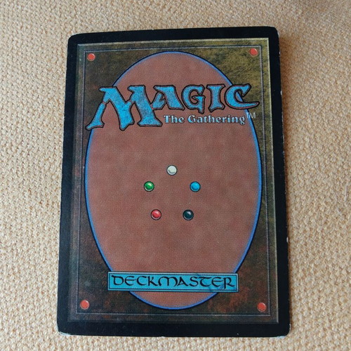Coastal Wizard MTG Magic the Gathering 1998 Portal Second Age card used