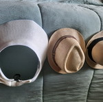 Straw hats used, size M