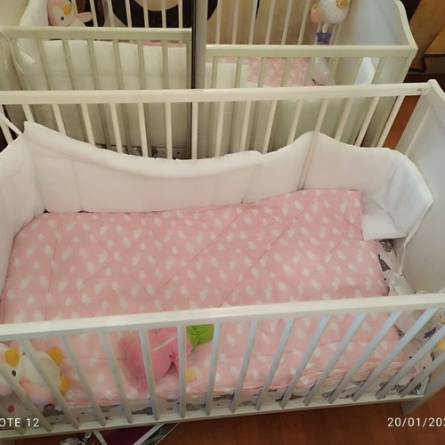 Hensvik IKEA Baby Cot used with minor marks