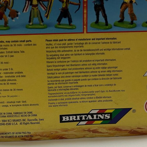 Britains 2004 Wild West plastic soldiers new