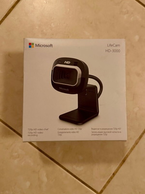 Microsoft Webcam LifeCam HD-3000 new, sealed
