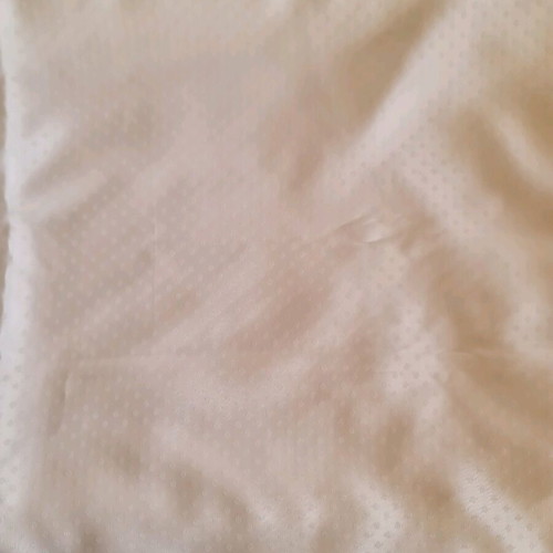 White shiny fabric for dress
