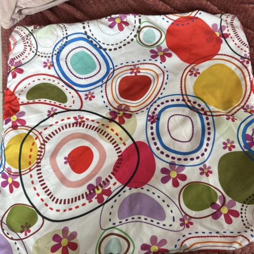 Pillowcases like new, set of 2 for 40x40 sofa cushions