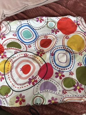 Pillowcases like new, set of 2 for 40x40 sofa cushions