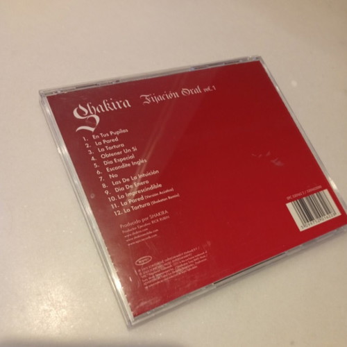 Shakira Fijacion Oral CD like new, pop
