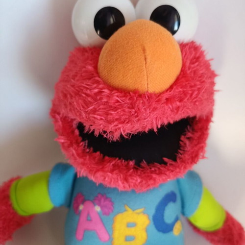 Hasbro Talking ABC Elmo plush doll 30 cm used