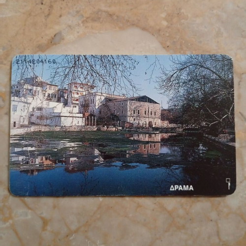 OTE vintage phone card 100 units, Drama waterfalls