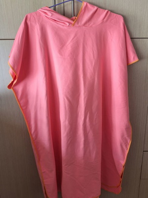 Poncho microfiber 100 x 80 cm new