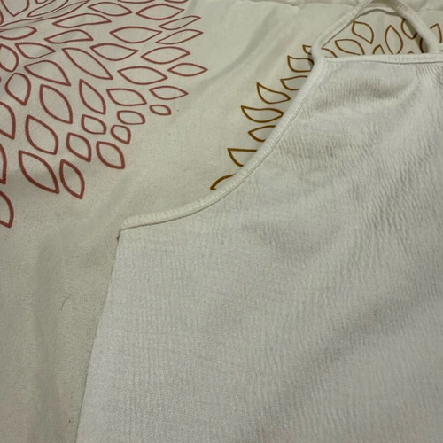Crop top H&M used, size small, white