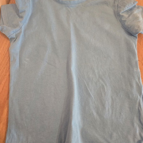 Boys' T-shirts size 116 cm, pack of 10, white and blue