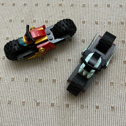 Lego Ninjago Bikes like new